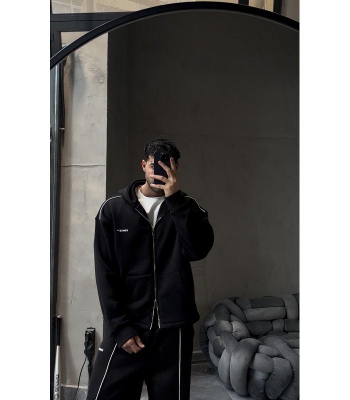 OVERSİZE ÖN ÇİZGİ DETAYLI EŞOFMAN TAKIM