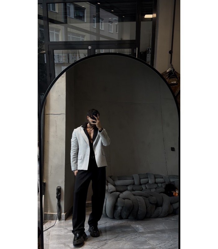 OVERSİZE ÖZEL KESİM KISA KAŞE KABAN