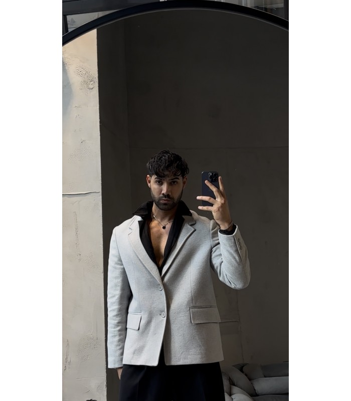 OVERSİZE ÖZEL KESİM KISA KAŞE KABAN