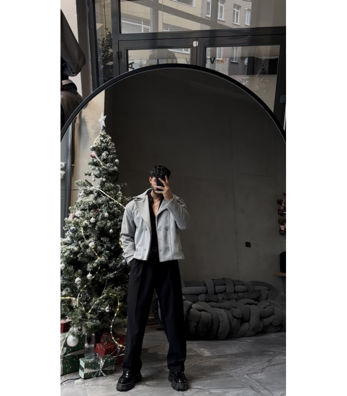 CROP KESİM OVERSİZE CEKET