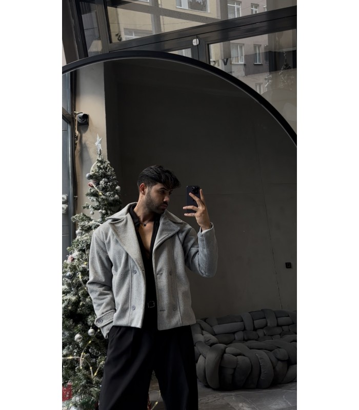 CROP KESİM OVERSİZE CEKET