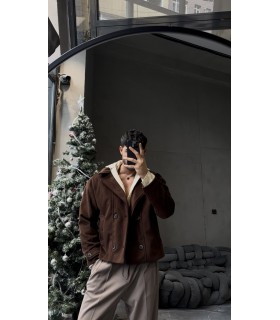 CROP KESİM OVERSİZE CEKET