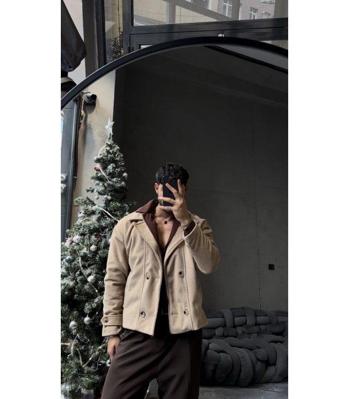 CROP KESİM OVERSİZE CEKET