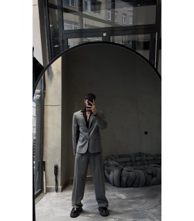 YENİ SEZON ÖZEL KESİM ÖN ÇİFT DETAYLI OVERSİZE TAKIM