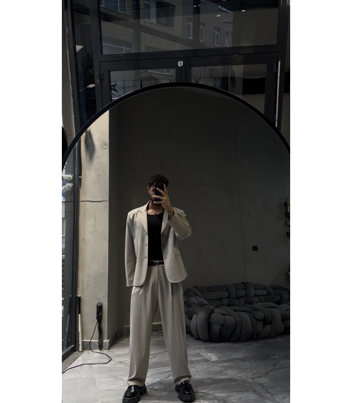 GABRİEL OVERSİZE ÖZEL KUMAŞ TAKIM