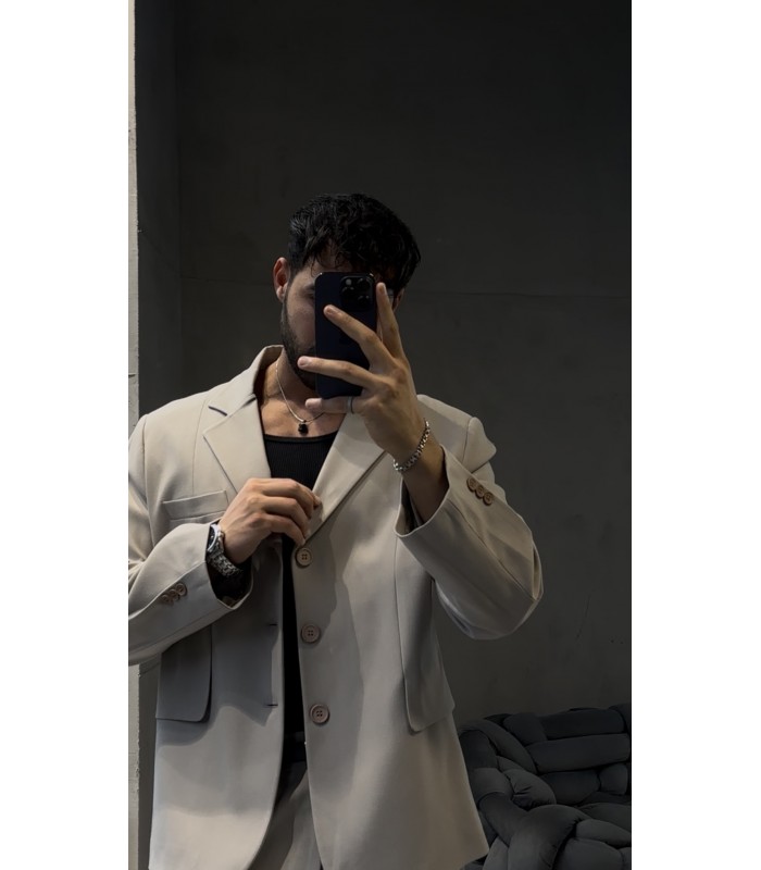 GABRİEL OVERSİZE ÖZEL KUMAŞ TAKIM