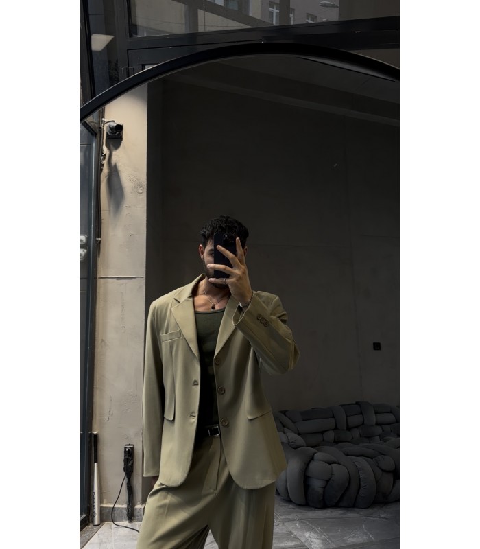 GABRİEL OVERSİZE ÖZEL KUMAŞ TAKIM