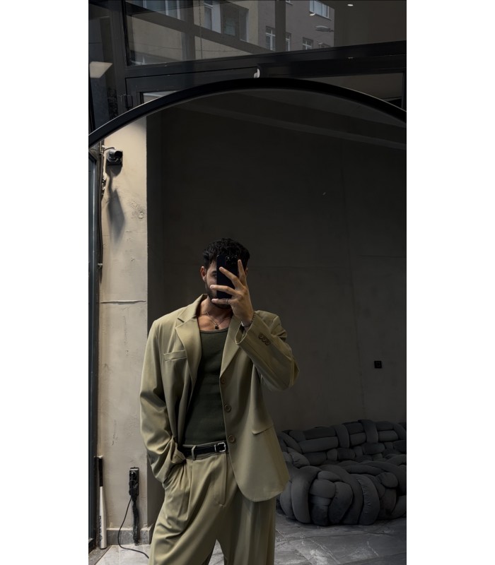 GABRİEL OVERSİZE ÖZEL KUMAŞ TAKIM