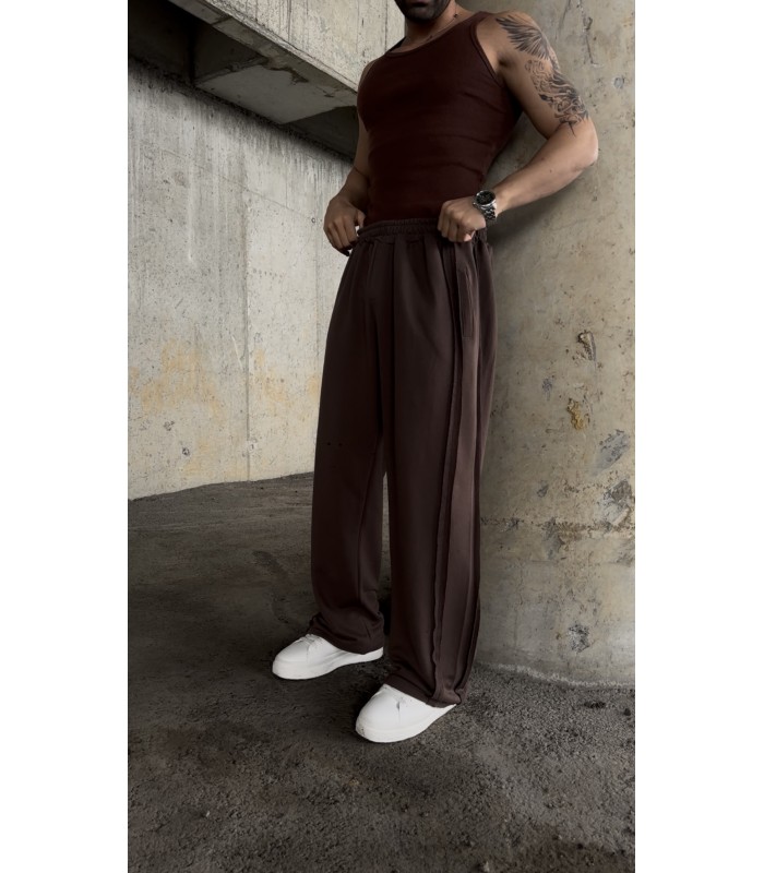 YENİ SEZON BAGGY YAN ÇİFT ŞERİT DETAYLI EŞOFMAN