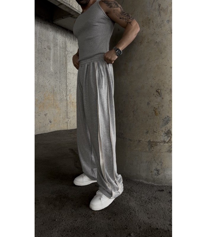 YENİ SEZON BAGGY YAN ÇİFT ŞERİT DETAYLI EŞOFMAN