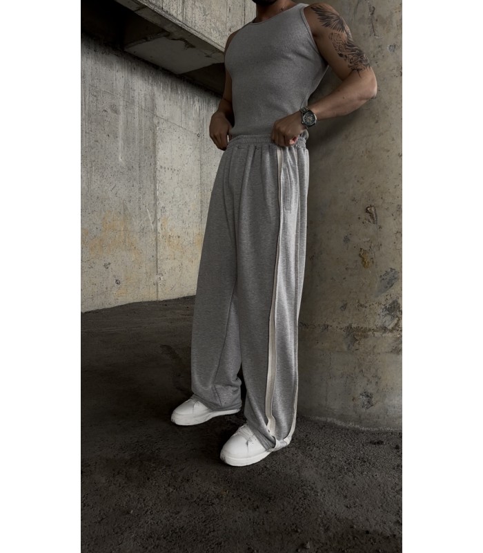 YENİ SEZON BAGGY YAN ÇİFT ŞERİT DETAYLI EŞOFMAN