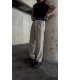 BAGGY LİKRALI KUMAŞ PANTOLON