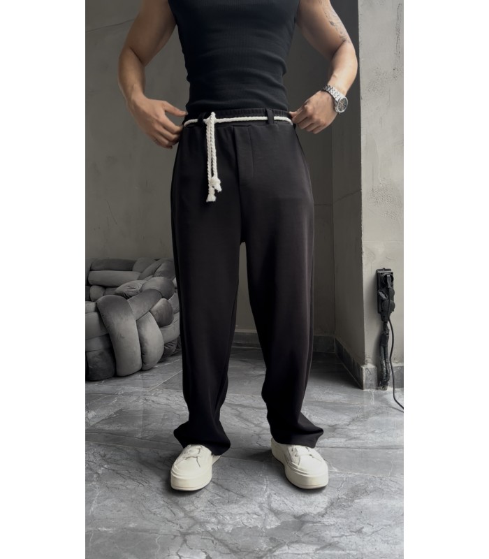 İP DETAYLI BAGGY EŞOFMAN