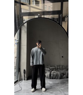 YIKAMA KUMAŞ OVERSİZE SWEATSHIRT