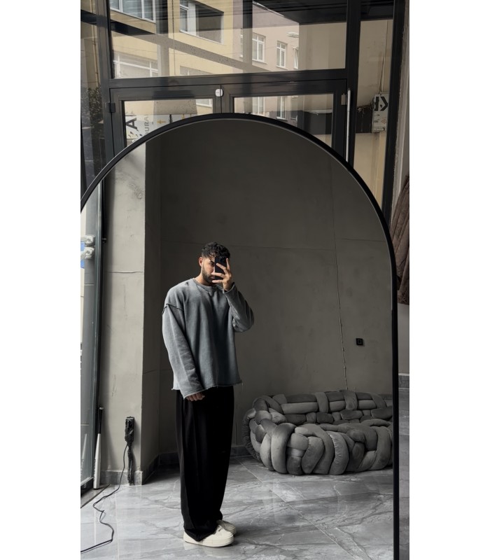 YIKAMA KUMAŞ OVERSİZE SWEATSHIRT