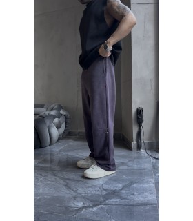 BAGGY YAN ÖZEL DESEN DETAYLI EŞOFMAN