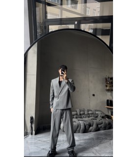 ÖZEL TASARIM OVERSİZE YANDAN KANCA DETAYLI  TAKIM