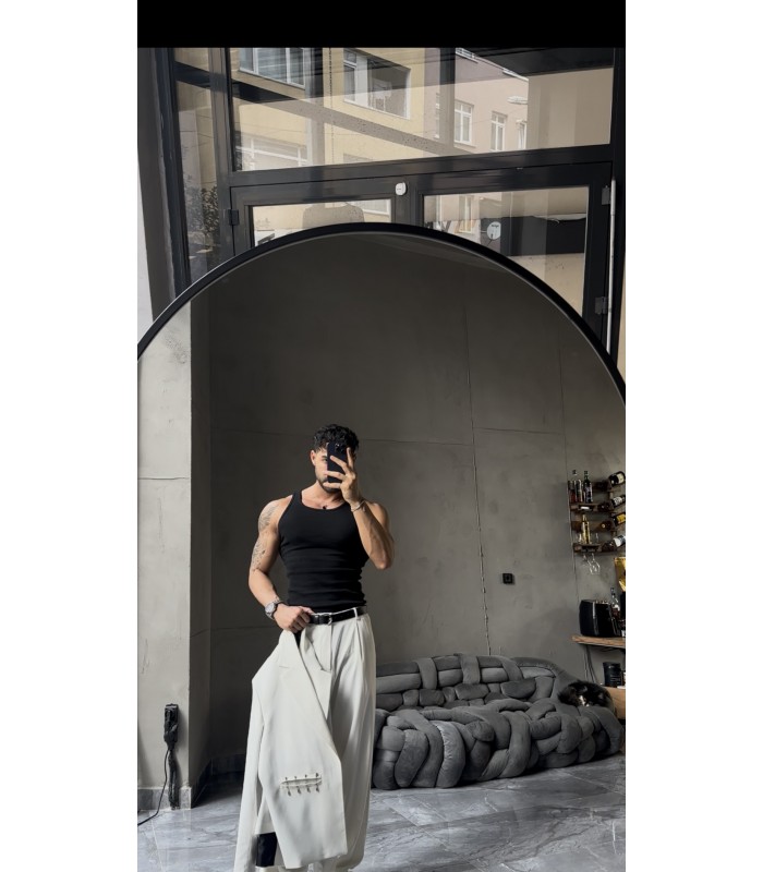 ÖZEL TASARIM OVERSİZE YANDAN KANCA DETAYLI TAKIM