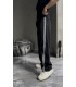 BAGGY YENİ SEZON YANDAN ÇİFT ŞERİT DETAYLI JEAN PANTALON