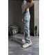 BAGGY YENİ SEZON YANDAN CEP DETAYLI JEAN PANTALON