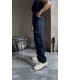BAGGY YENİ SEZON YANDAN CEP DETAYLI JEAN PANTALON