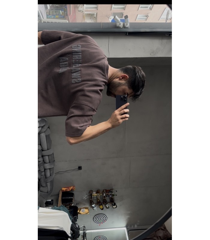 YIKAMA KUMAŞ ARKA BASKI DETAYLI EŞOFMAN TAKIM