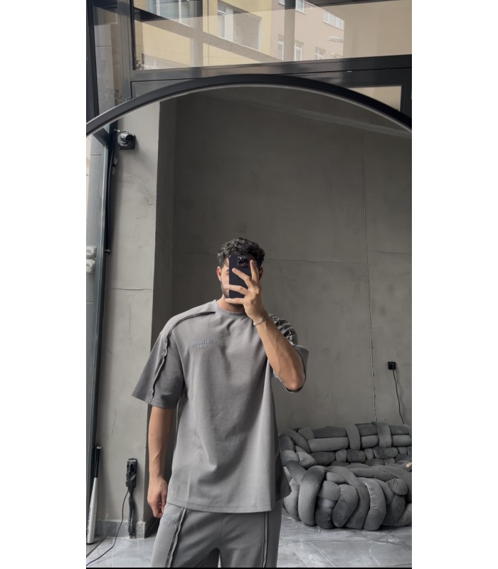 YIKAMA KUMAŞ ARKA BASKI DETAYLI EŞOFMAN TAKIM