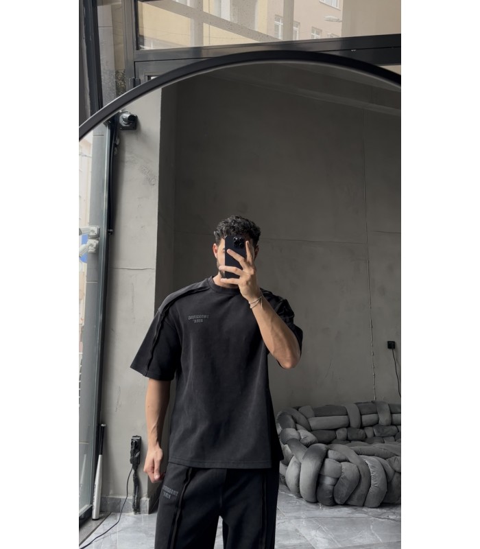 YIKAMA KUMAŞ ARKA BASKI DETAYLI EŞOFMAN TAKIM