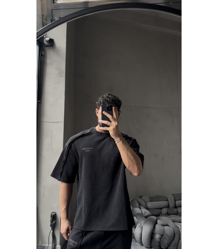 YIKAMA KUMAŞ ARKA BASKI DETAYLI EŞOFMAN TAKIM