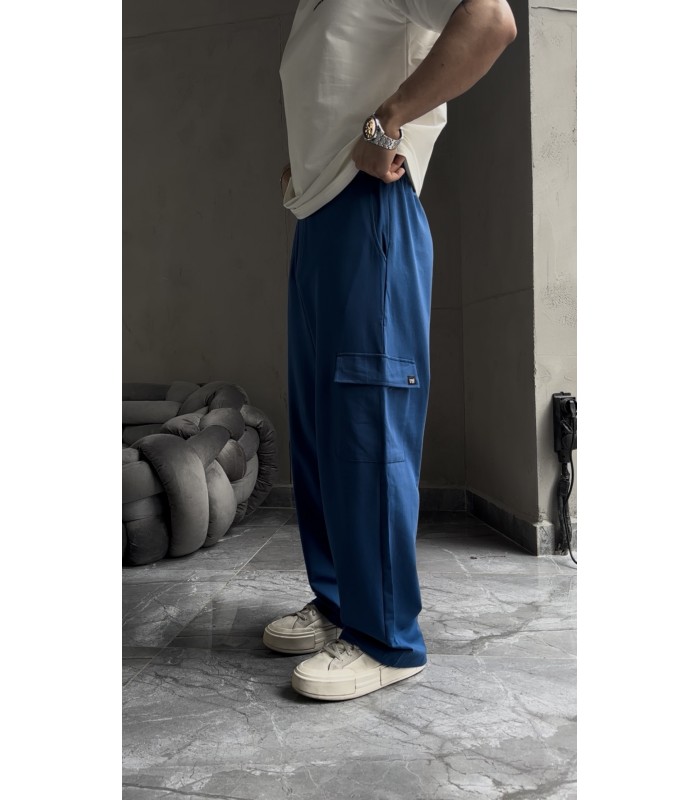 BAGGY YANDAN CEP DETAYLI EŞOFMAN