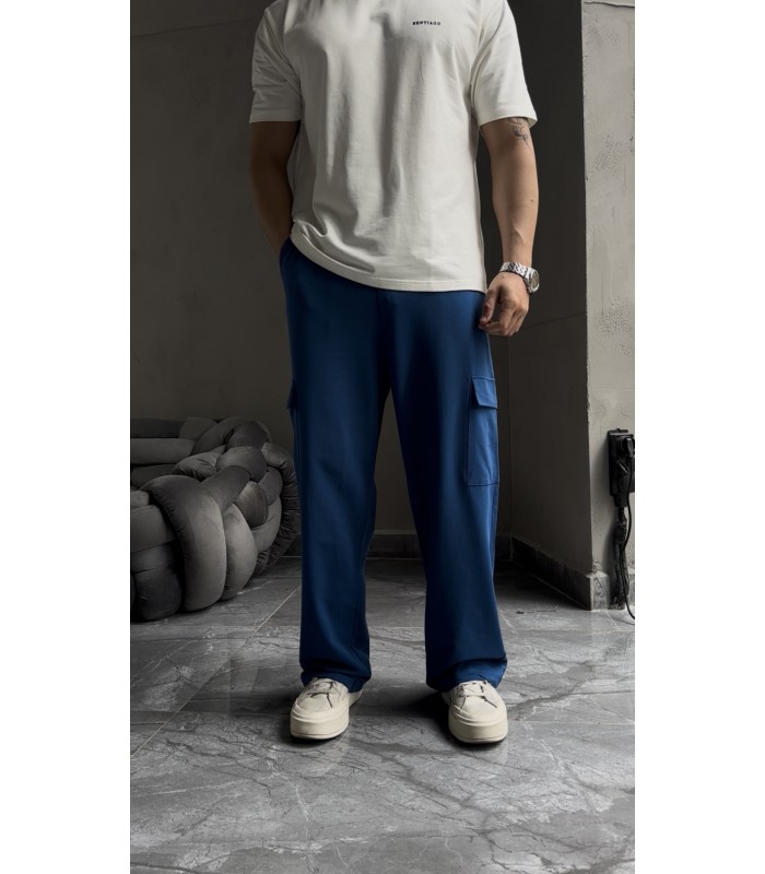 BAGGY YANDAN CEP DETAYLI EŞOFMAN