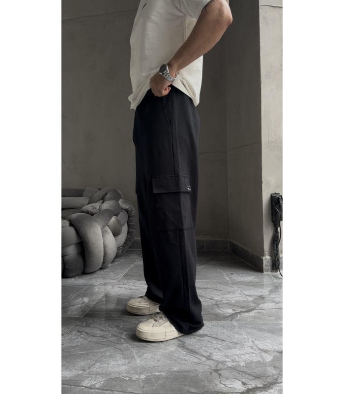 BAGGY YANDAN CEP DETAYLI EŞOFMAN