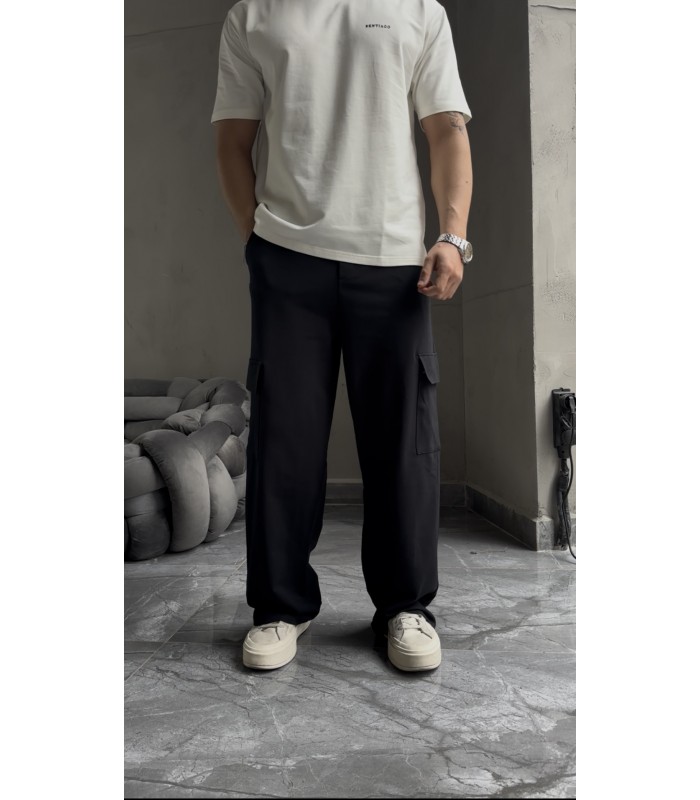 BAGGY YANDAN CEP DETAYLI EŞOFMAN