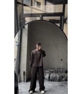 ÖZEL TASARIM YANDAN FERMUAR DETAYLI EŞOFMAN TAKIM