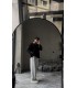 OVERSİZE  FERMUAR DETAYLI SWEATSHİRT