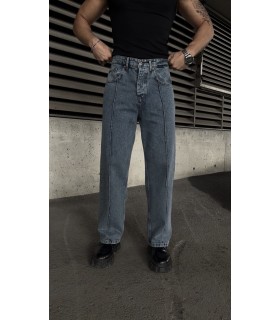 YENİ SEZON ÖN ÇİZGİ DETAYLI JEAN PANTOLON