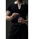 POLO YAKA ÖZEL DESEN DETAYLI TSHIRT