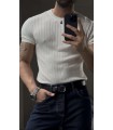 BİSİKLET YAKA TİRKO TSHIRT
