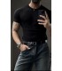 BİSİKLET YAKA TİRKO TSHIRT