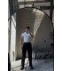 POLO YAKA ÖZEL NAKIŞ DESEN DETAYLI TİRKO TSHIRT