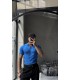 ÖZEL KUMAŞ LİKRALI YAKA FERMUAR DETAYLI TSHIRT