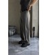BAGGY YAN ÇİFT DETAYLI KUMAŞ PANTOLON