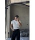 HAKİM YAKA DÜĞME DETAYLI TSHIRT