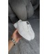 BEYAZ HAKİKİ DERİ BAĞCIKLI SNEAKER