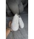 BEYAZ HAKİKİ DERİ BAĞCIKLI SNEAKER