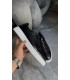 SİYAH HAKİKİ DERİ BAĞCIKLI SNEAKER