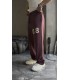 Baggy 08 yazı detaylı kumaş eşofman