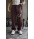 Baggy 08 yazı detaylı kumaş eşofman