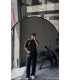 BİSİKLET YAKA ÖZEL YAN ŞERİT DETAYLI OVERSİZE EŞOFMAN TAKIM