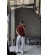 22 RAKAM  DETAYLI YIKAMA KUMAŞ SIFIR KOL TSHIRT